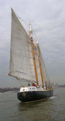 Schooner The Anne under sail © SW